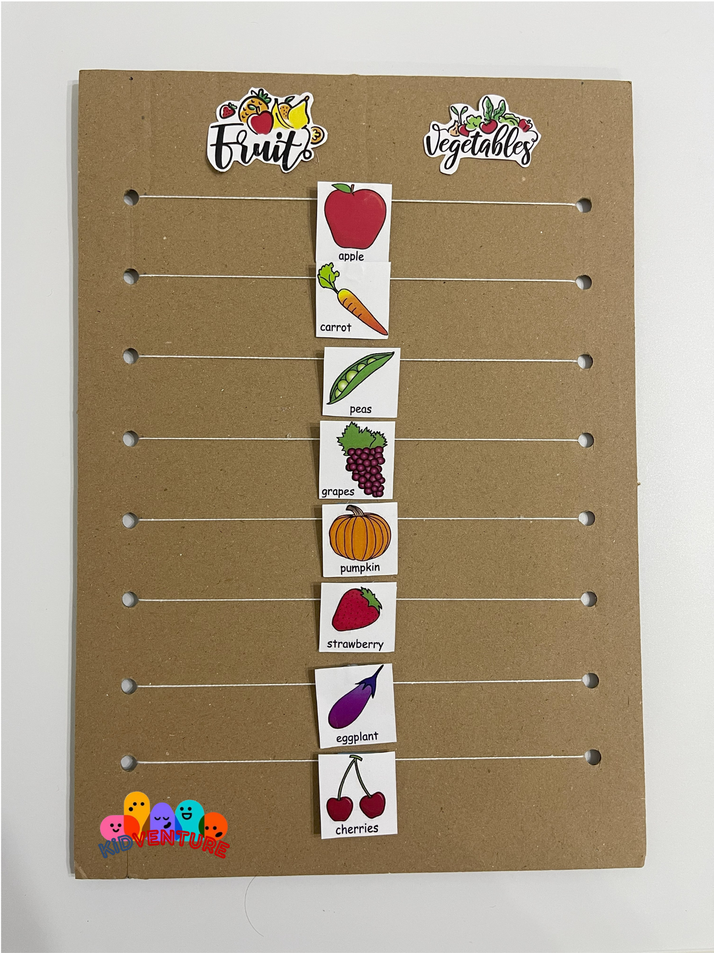 🥦 Fruits and Vegetables Sort: