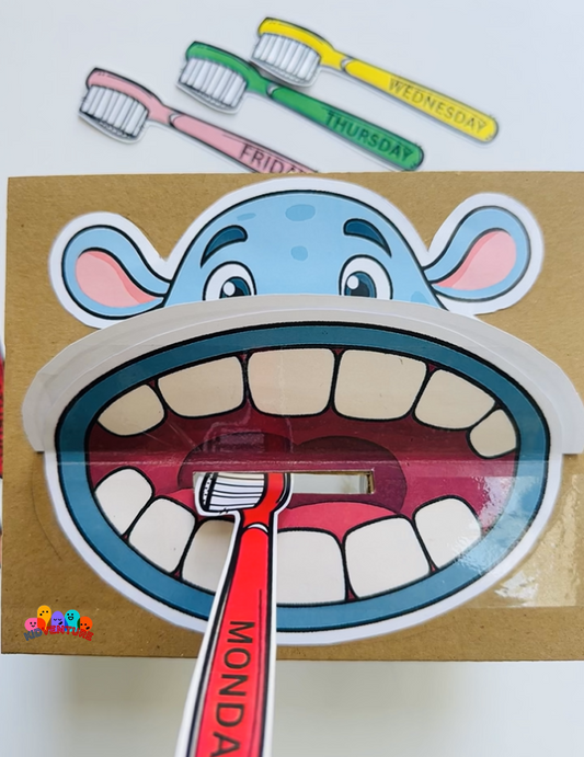 🪥Toothbrush Time Fun  - Learn Days of Week