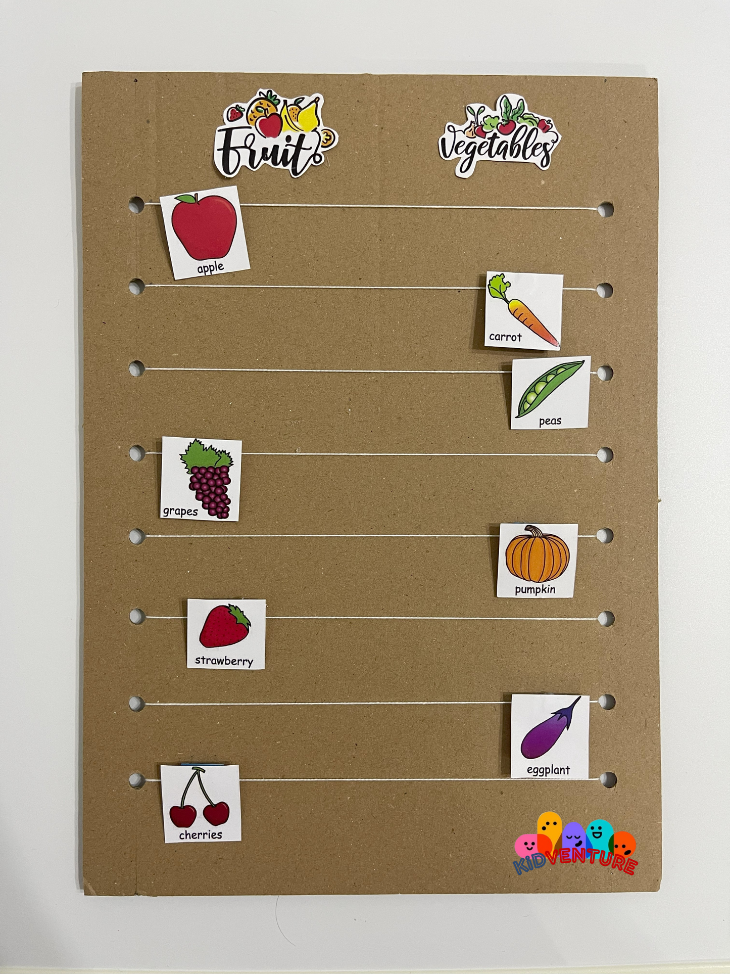🥦 Fruits and Vegetables Sort: