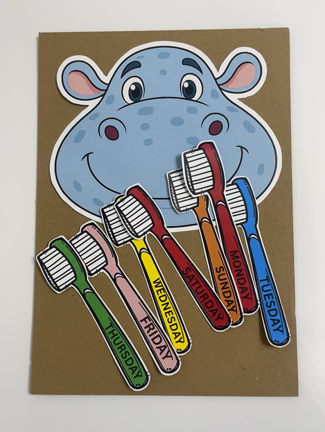 🪥Toothbrush Time Fun  - Learn Days of Week
